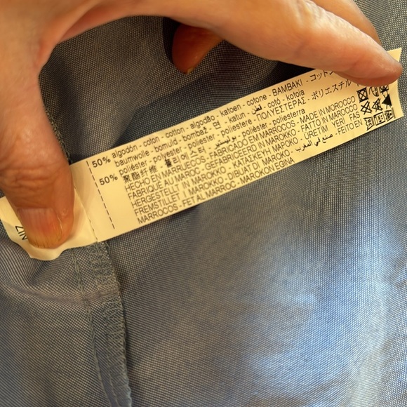 NWT Zara Basic Poplin Shirt - Picture 10 of 13